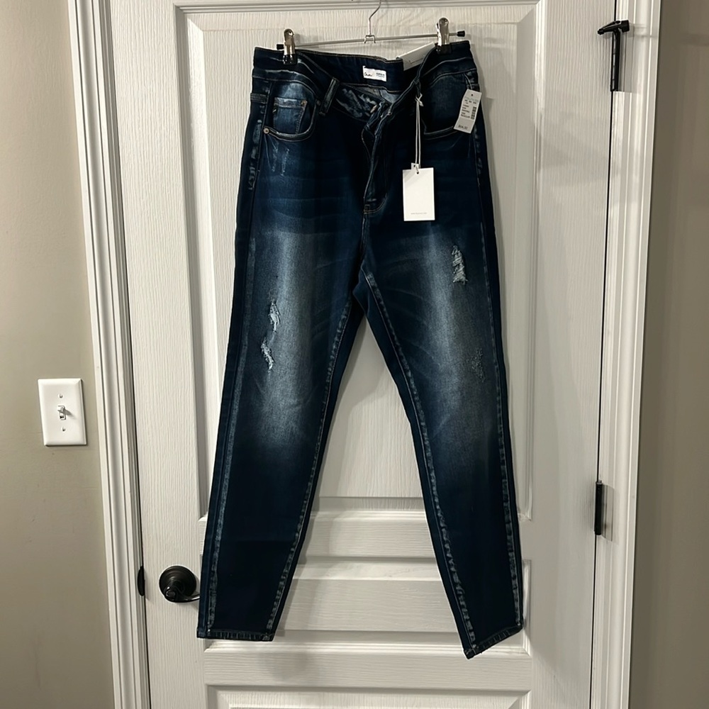 Kancan Jeans High Rise Skinny Size 14W Brand New With Tags